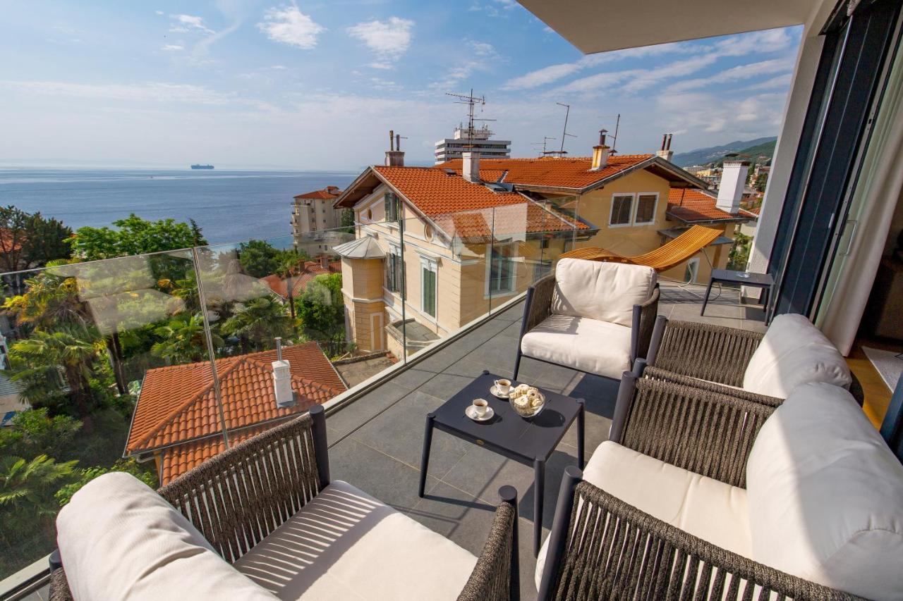 Luxury Apartment Iris Adriatica ***** Opatija Dış mekan fotoğraf