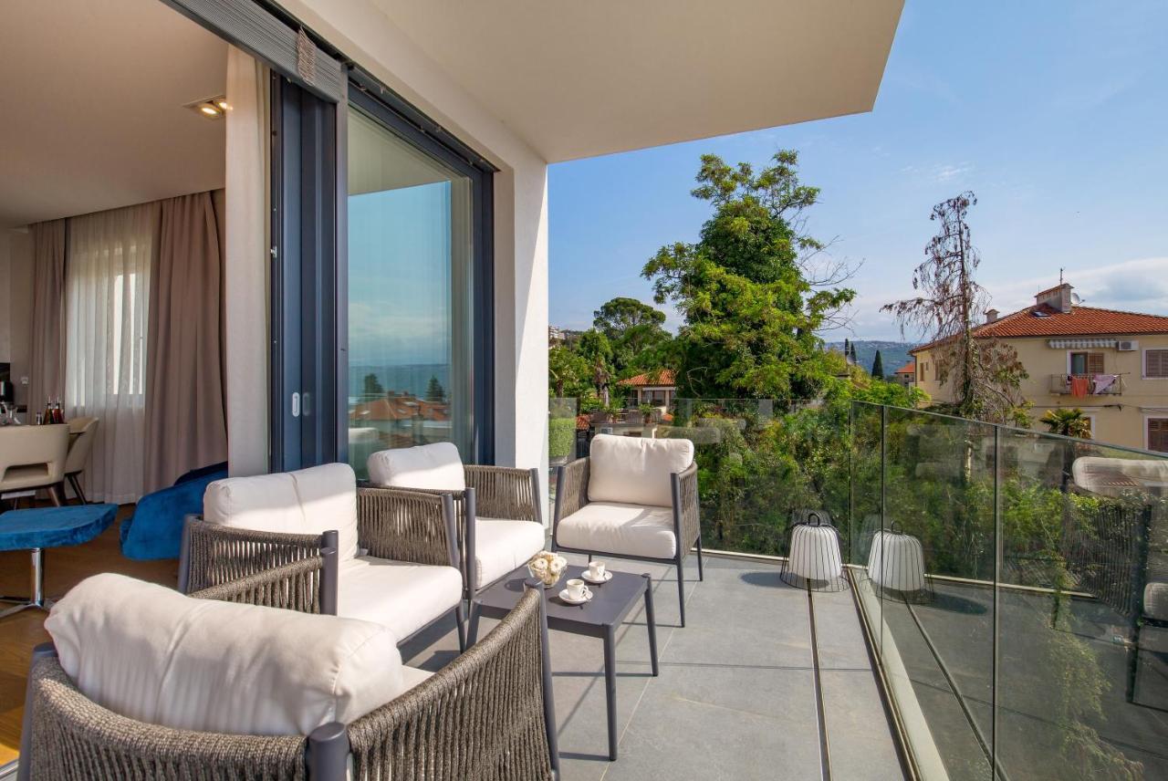 Luxury Apartment Iris Adriatica ***** Opatija Dış mekan fotoğraf